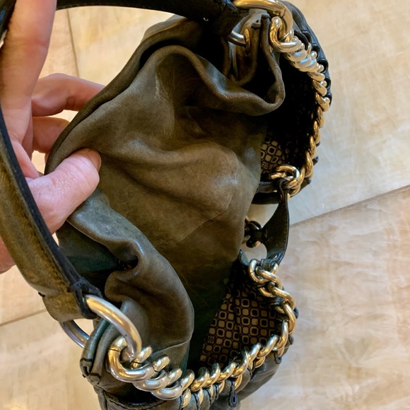 Loyd Marish green leather handbag - Picture 4 of 11